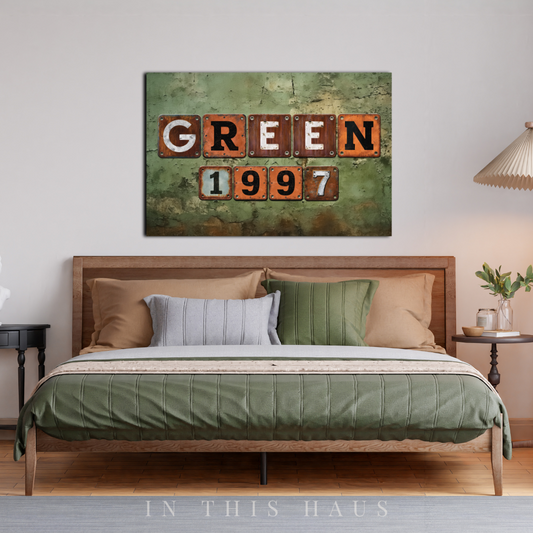 Personalized Last Name Sign with Established Date | Rustic Industrial Decor