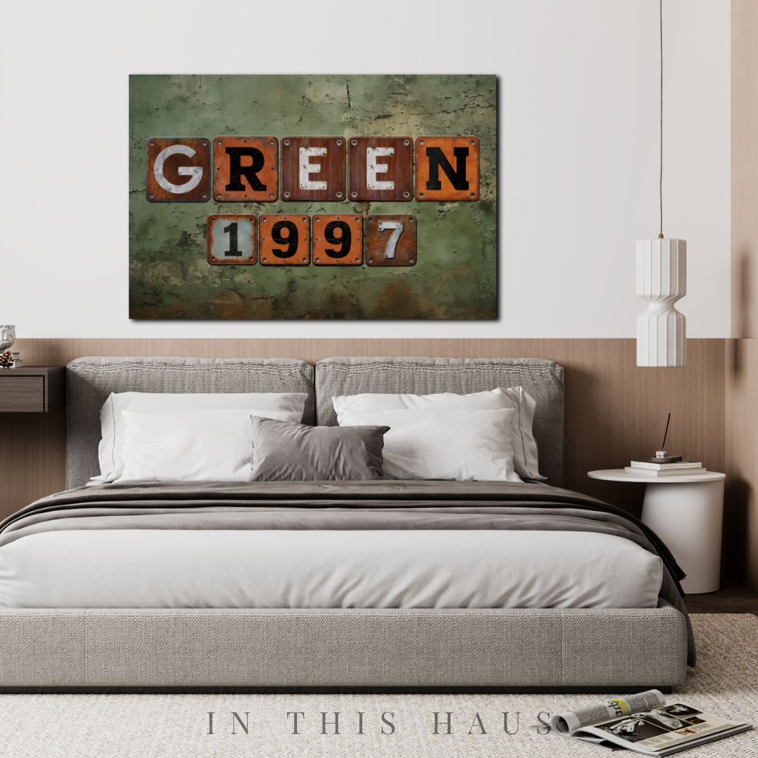 Personalized Last Name Sign with Established Date | Rustic Industrial Decor