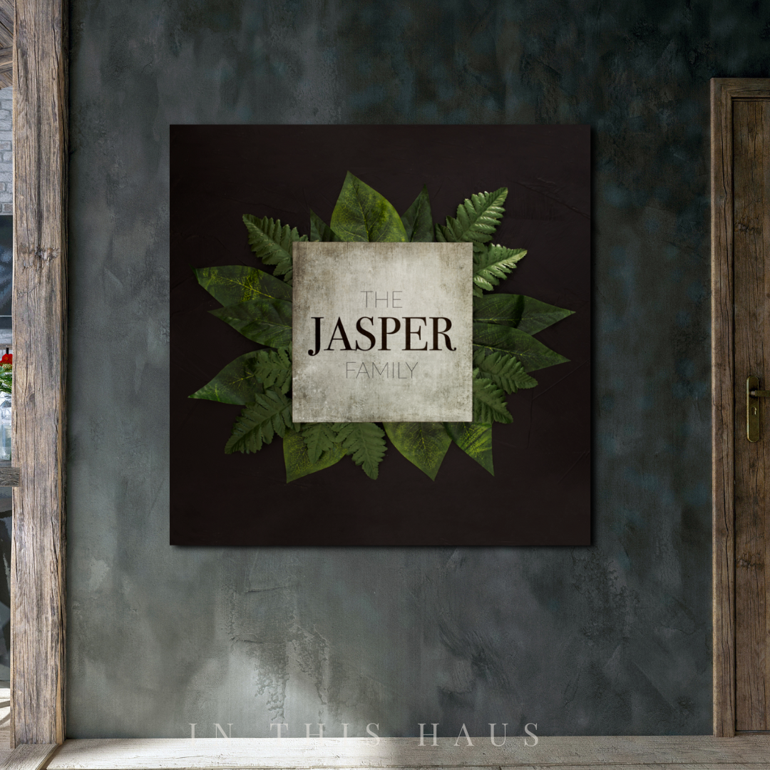 Gift-ready packaging of the Jasper Canvas, perfect for family or housewarming gifts.