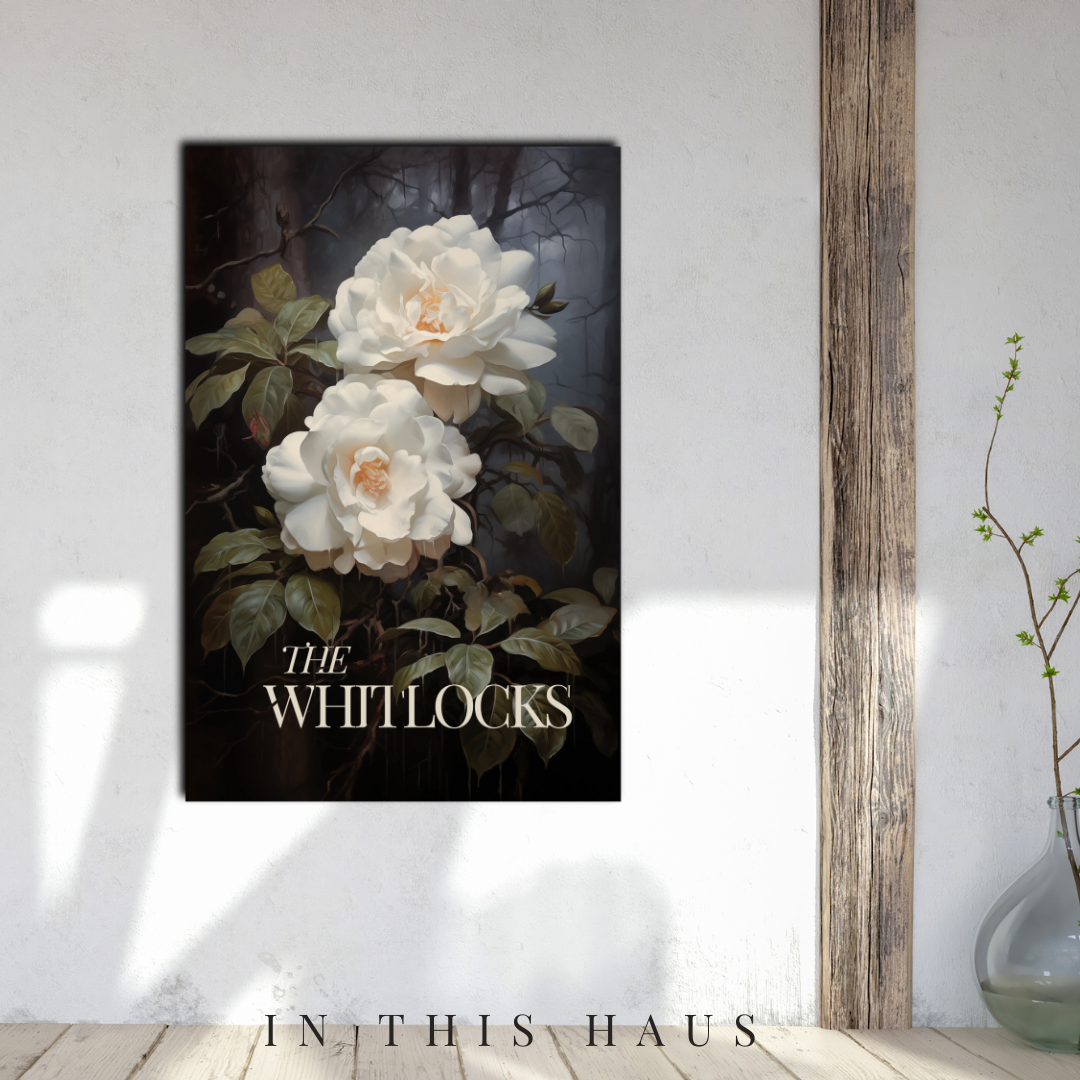 Whitlocks Canvas | Last Name Personalization