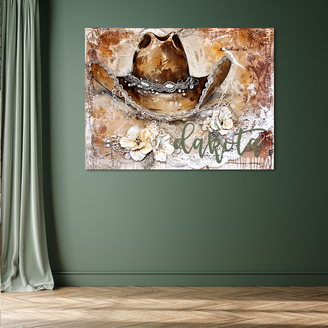 Dakota Canvas | First or Last Name Personalization