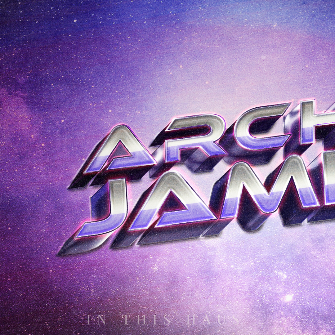 Custom Space-Themed Name Sign | Archie James Personalized Wall Art