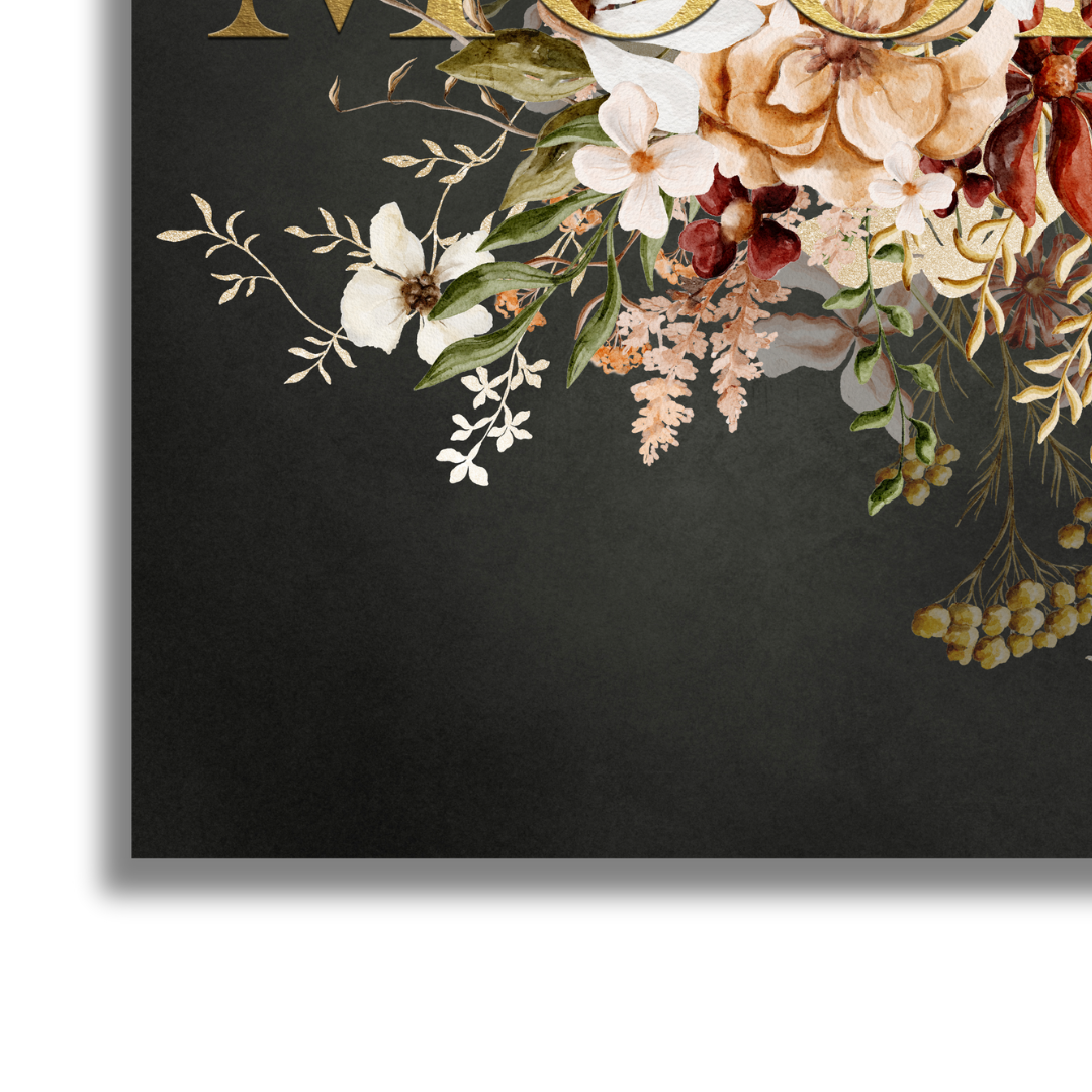 Moore Canvas | First or Last Name Personalization
