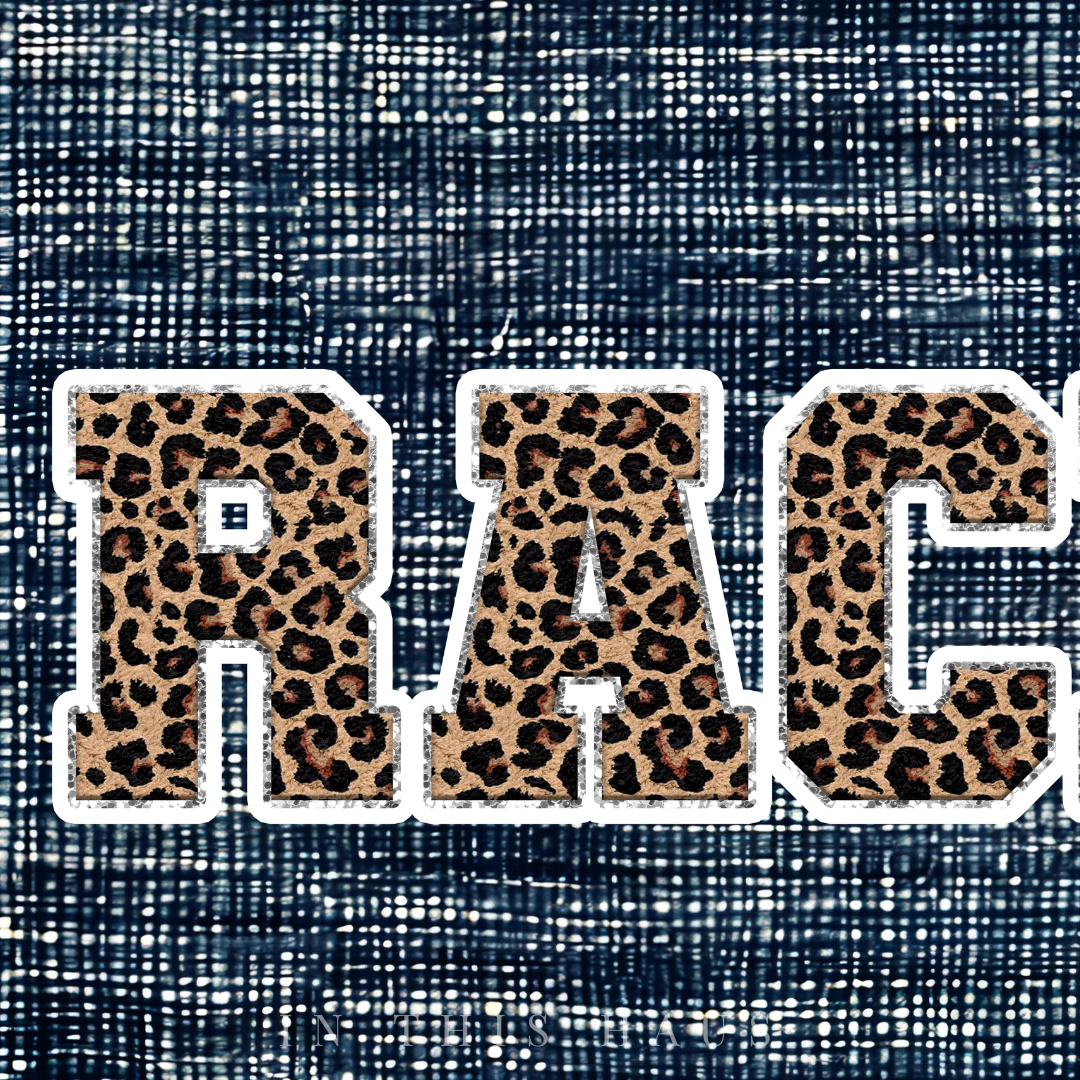 Chenille Patch Custom Name Canvas | Rachel Personalized Wall Art