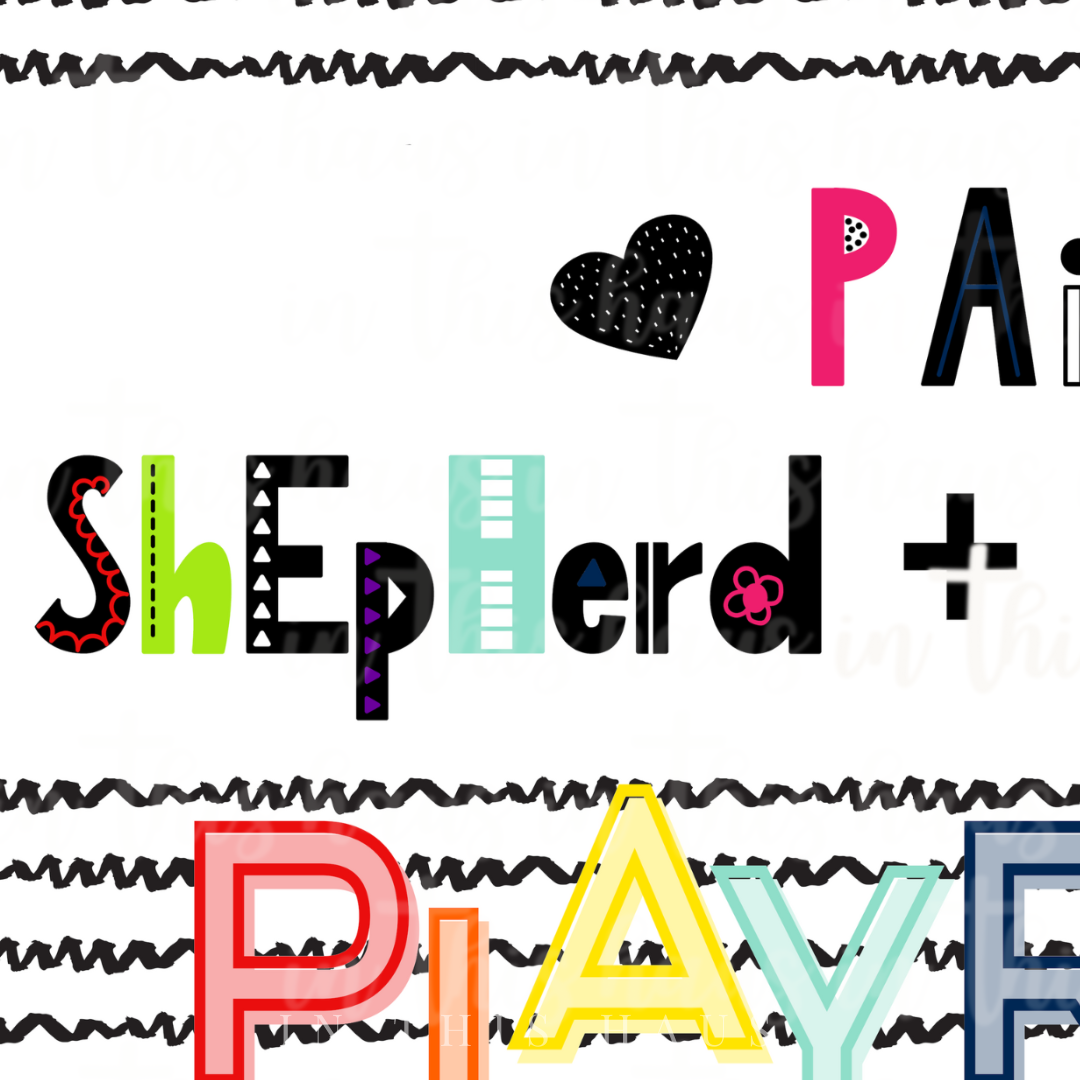 Personalized Playroom Print | Custom Kids' Name Wall Art