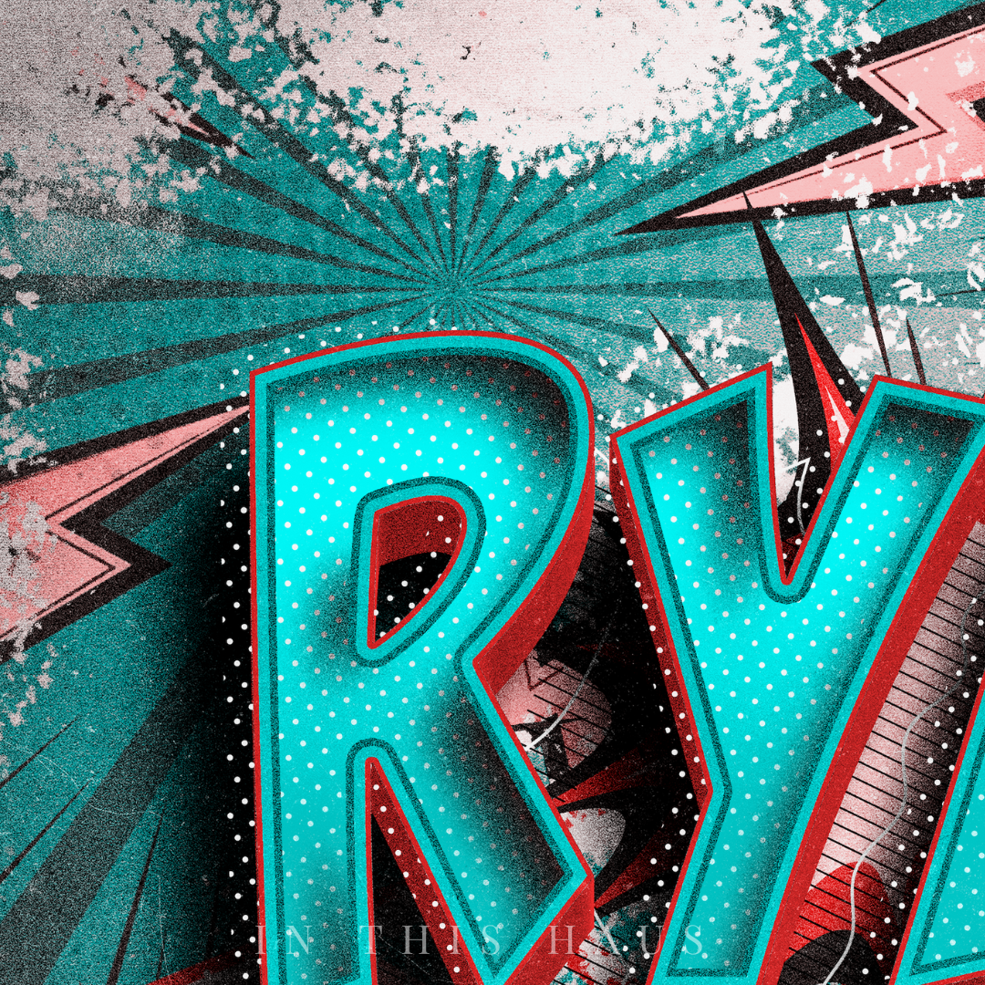 Custom Comic Wall Art - Ryan Superhero Name Canvas
