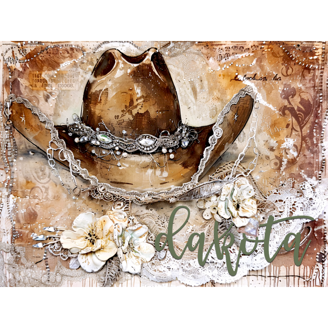 Dakota Canvas | First or Last Name Personalization