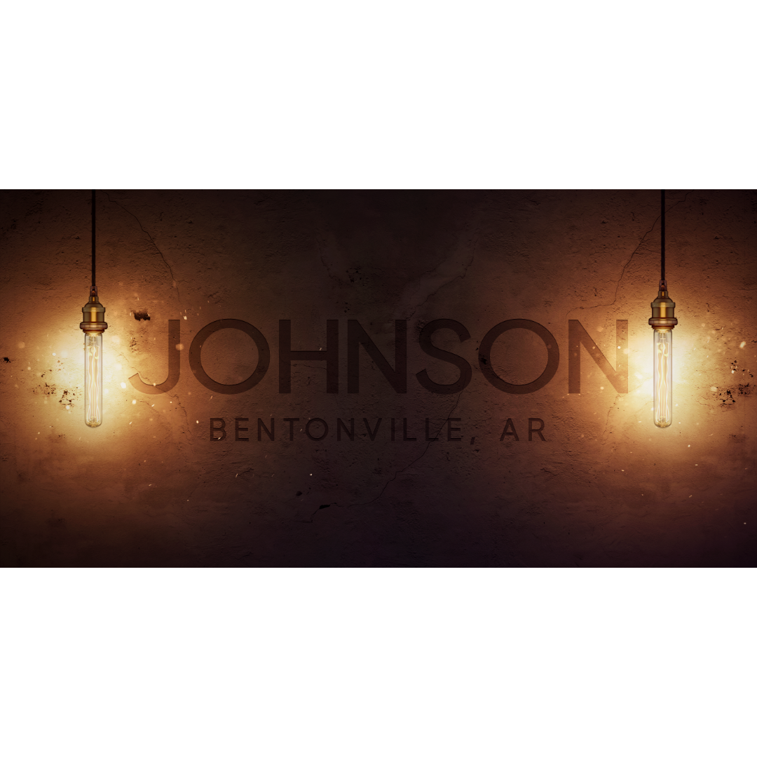 Industrial-inspired canvas featuring personalized family name and location