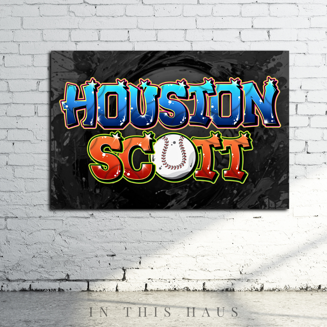 Sports Canvas Collection | Personalized Athletic Wall Art
