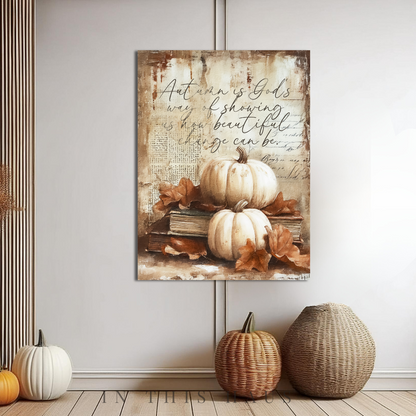 Autumn is God's Way of Showing Us How Beautiful Change Can Be | No Personalization
