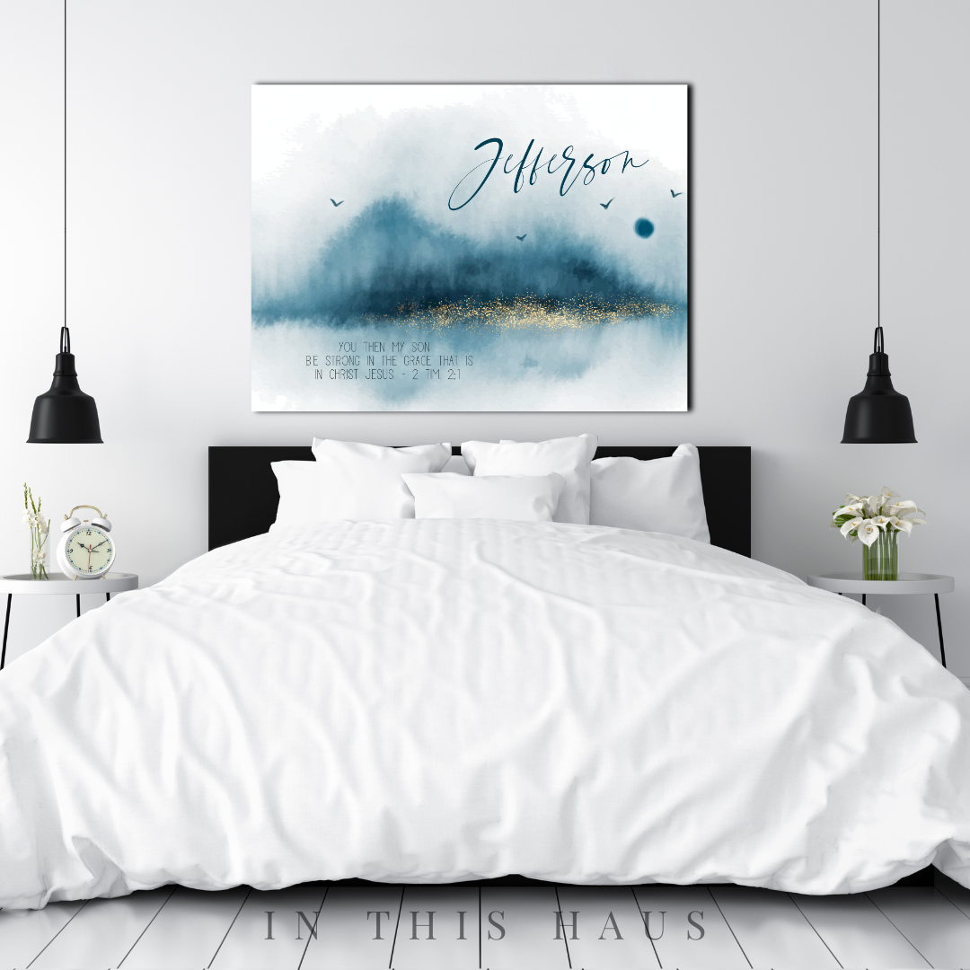 Jefferson Canvas | First or Last Name Personalization