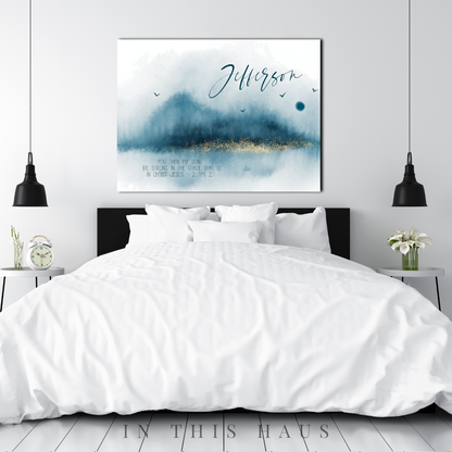 Jefferson Canvas | First or Last Name Personalization