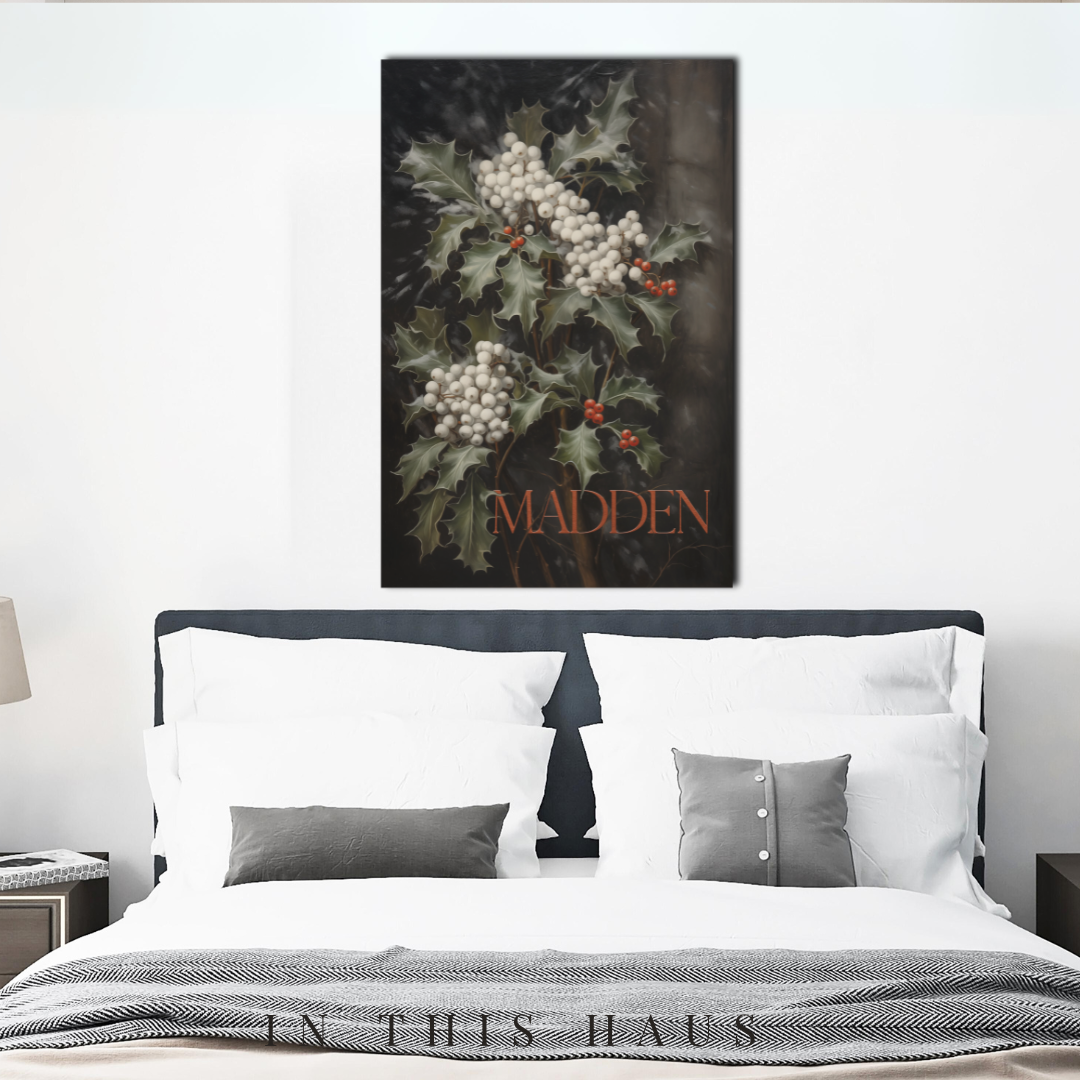 Madden Canvas | Last Name Personalization