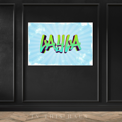 Personalized Neon Printable| Custom Glow Wall Art