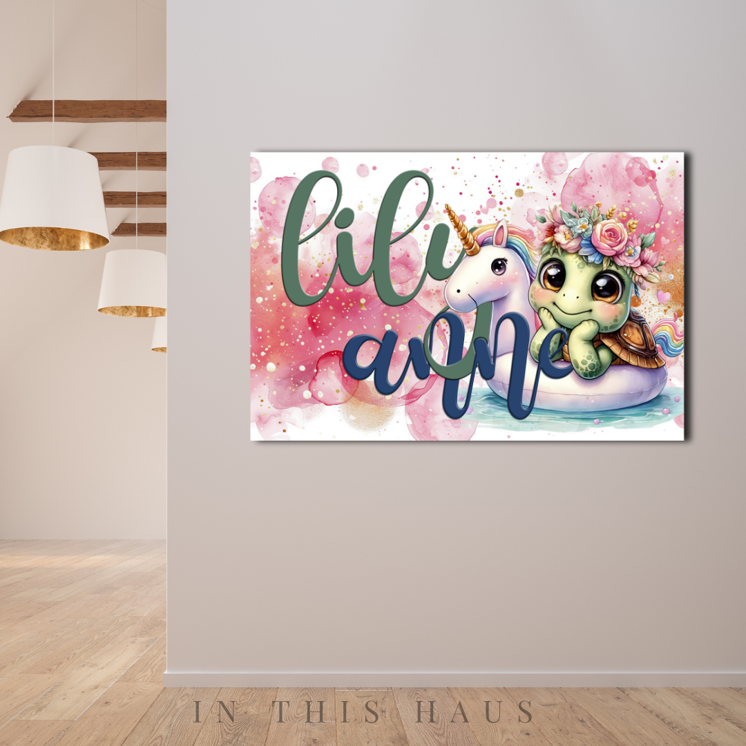 Gift-ready packaging for the Lily Anne Canvas, perfect for birthdays or baby showers.