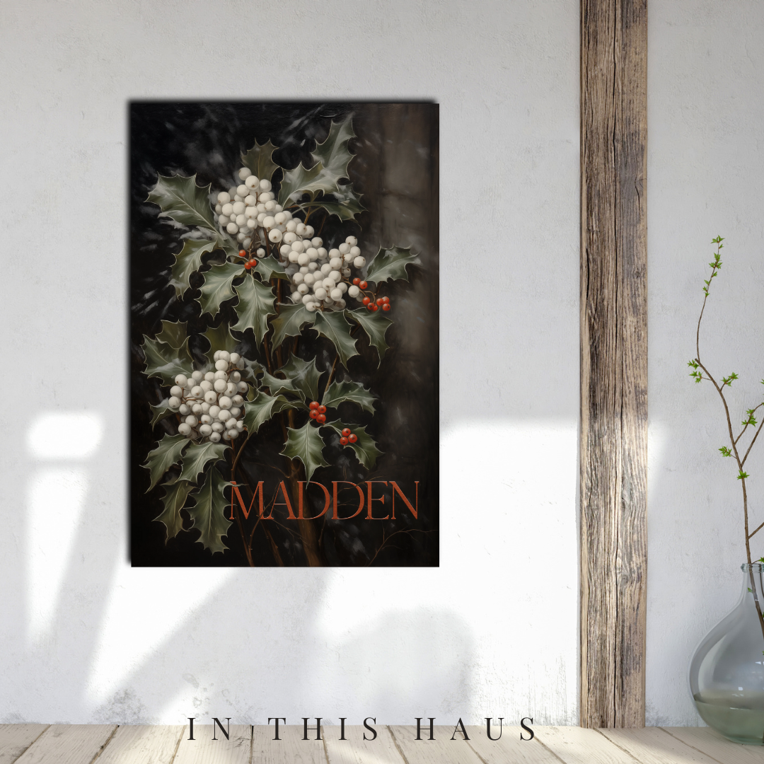 Madden Canvas | Last Name Personalization