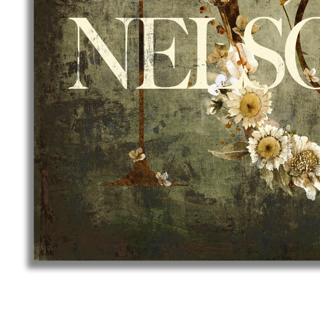 Nelson Canvas | Last Name Personalization